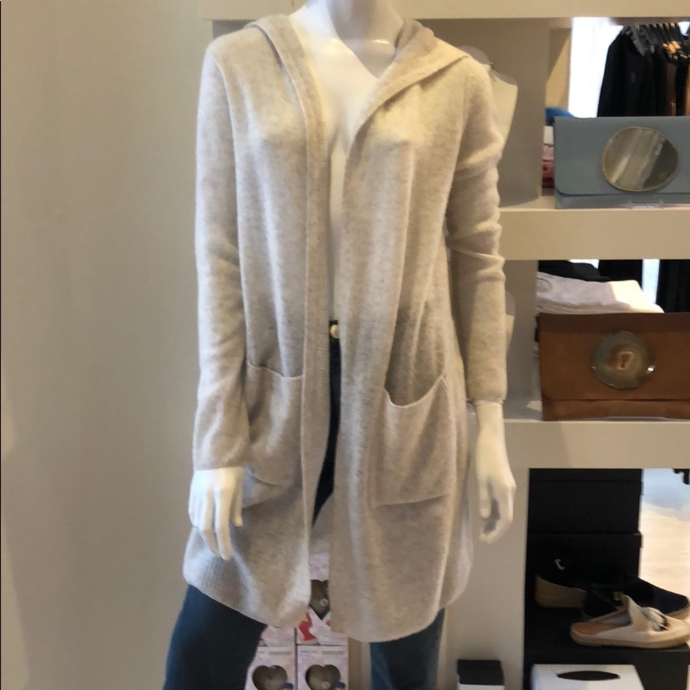 White + Warren Cashmere Cardigan